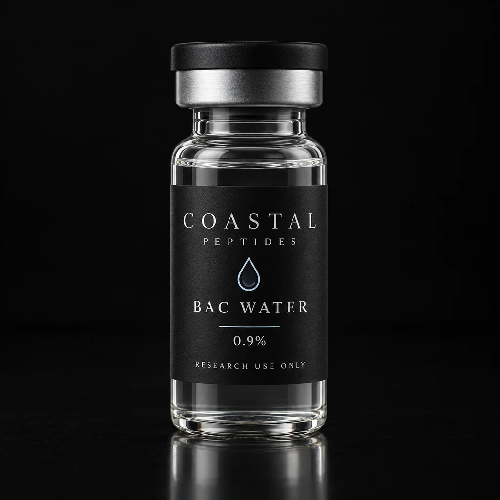 BAC Water vial packaging concept; sold as a 10-vial pack