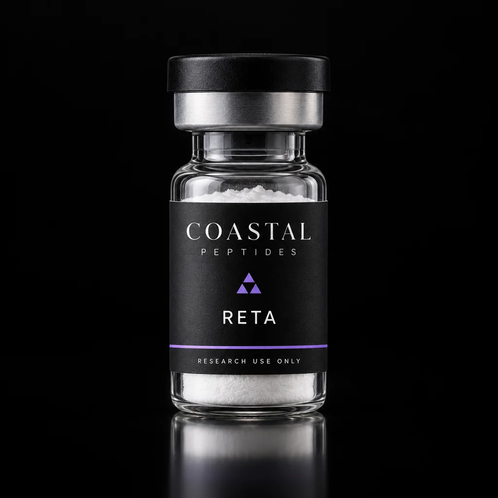 RETA vial packaging concept; sold as a 10-vial pack